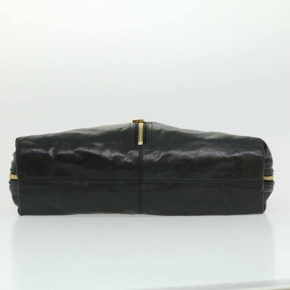 FENDI Tote Bag Leather Black Auth bs1443 - Picture 6 of 10